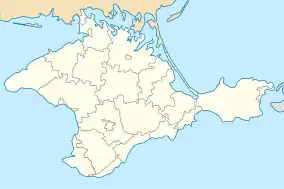 Okhotnykove is located in Crimea