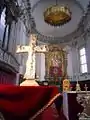 The Field Cross displayed in the New Cathedral.