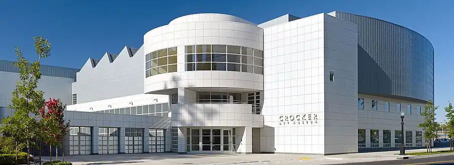 The Teel Family Pavilion, the new wing of the Crocker Art Museum.