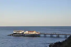 View of the pier