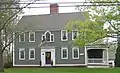 A historic home in the Main Street Historic District of Cromwell, CT