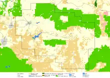 Map of Crook County