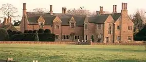 Croxall Hall and attached Garden Wall