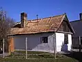 Reed thatched roof