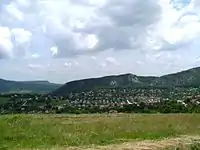 Panorama of Csobánka