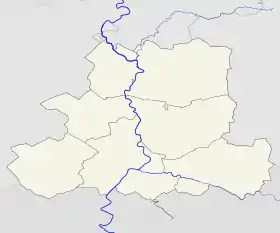 Röszke is located in Csongrád County