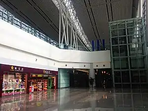 Lifts between Departure & Arrival Floors in Terminal 2