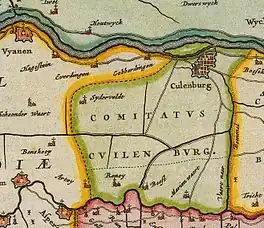 Culemborg in 1665