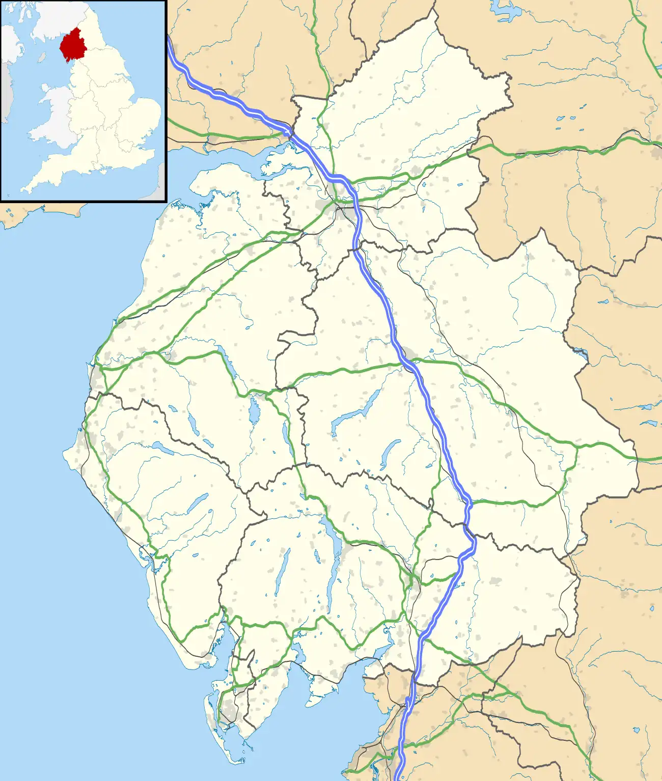 Hensingham is located in Cumbria