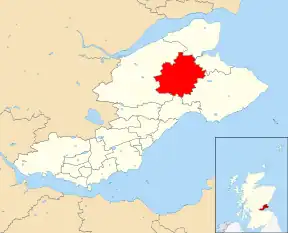 Location of the ward