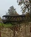 Cuppett's Covered Bridge Over the Cattails