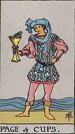 Page of Cups