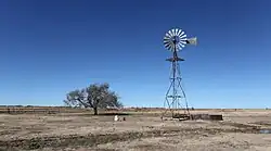 Windmill north of Bellview, New Mexico