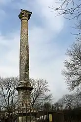 Roman column in Cussy