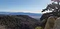 Cuyamaca Peak from Hot Springs Mountain