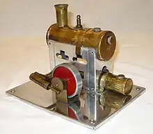 Vintage oscillating-cylinder engine by Cyldon