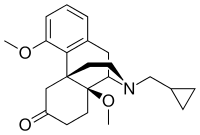 Chemical structure of cyprodime.