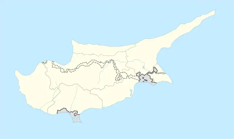 Pelathousa is located in Cyprus