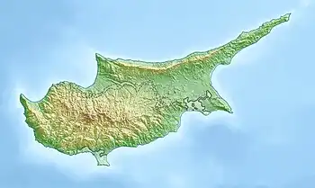 Pachyammos is located in Cyprus