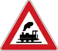 A 30: Level crossing without gates or barriers