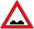 A 7a: Uneven road