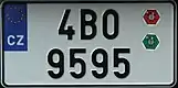 American standard plate