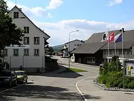 Main street in Dänikon