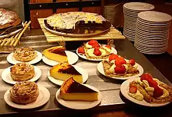 Various desserts