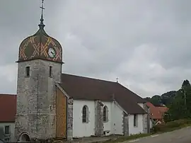 The church in Déservillers