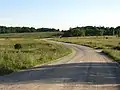 A rural road in the area