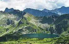 Czarny Staw (Black Lake) in the High Tatra Mountains