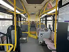 2018 New Flyer XD35 #1810 interior