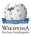 2 million articles on the German Wikipedia (2016)