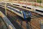 DF11G-0002 with train Z17 at Beijing South railway station