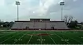 Wildcat Stadium - home stands 50 yard line