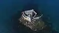 Image 8Aerial view of Kisimul Castle, a small medieval castle on an islet off BarraCredit: DJI_0077