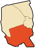 Location of Illizi Commune within Illizi Province