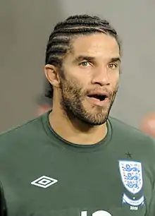 David James in England jersey