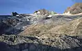 The glacier 25 years later in 1992