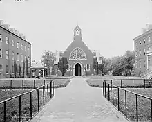 Dahlgren Chapel and courtyard