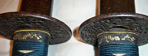 A daisho pair of fuchi