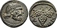 Coin of Daldis, legend ΔΑΛΔΙΑΝΩΝ, dated to 138-192