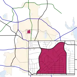 Location in Dallas