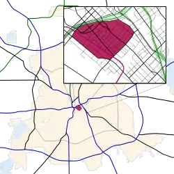 Location in Dallas