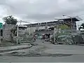 Damage pictured in 2023, almost 2 years after Typhoon Odette further ravaged the already-disused building.