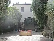 The servants' courtyard