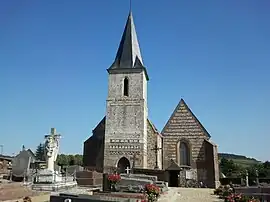 The church in Dampierre-Saint-Nicolas