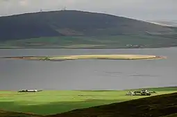 Damsay from Ward of Redland, Mainland, Orkney