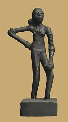 Image showing the Dancing girl of Mohenjo-Daro