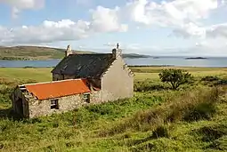 An empty farm house on Island of Danna